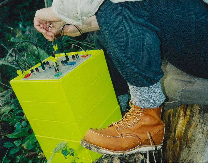 Bioni Samp, London, England-Bioni wears style no. 875